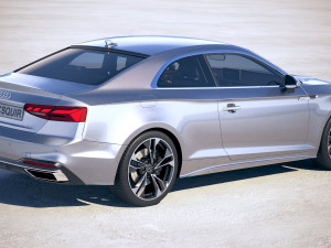 Audi A5 Coupe 2020 Modello 3D