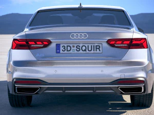 Audi A5 Coupe 2020 3D Model