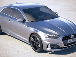 Audi A5 Coupe 2020 3D Model