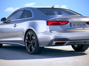 Audi A5 Coupe 2020 3D Model