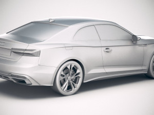 Audi A5 Coupe 2020 Modello 3D