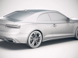 Audi A5 Coupe 2020 3D Model