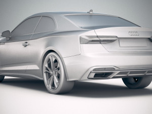 Audi A5 Coupe 2020 Modello 3D