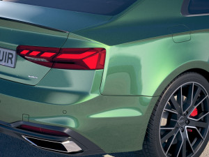 Audi A5 Coupe S-line 2020 Model 3D