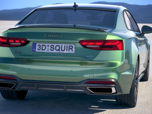 Audi A5 Coupe S-line 2020 Model 3D