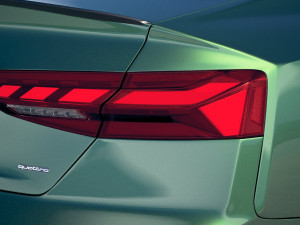 Audi A5 Coupe S-line 2020 Model 3D