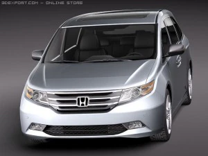 Honda Odyssey 2011 3D Model