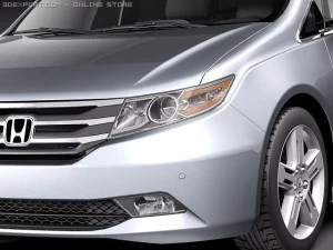 Honda Odyssey 2011 3D Model