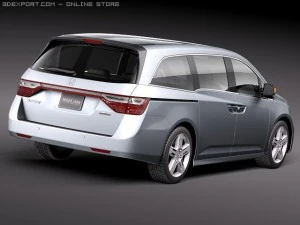 Honda Odyssey 2011 3D Model