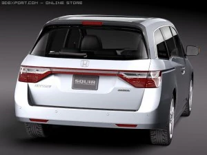 Honda Odyssey 2011 3D Model