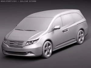 Honda Odyssey 2011 3D Model