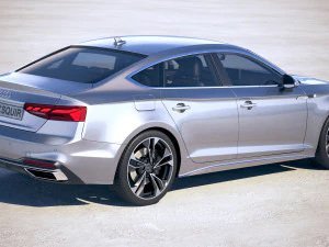 Audi A5 Sportback 2020 3D Model