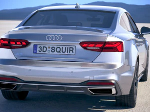 Audi A5 Sportback 2020 3D Model