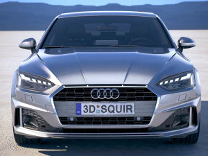Audi A5 Sportback 2020 3D Model
