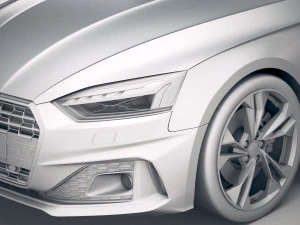 Audi A5 Sportback 2020 3D Model