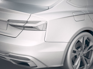 Audi A5 Sportback 2020 Modello 3D