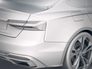 Audi A5 Sportback 2020 3D Model