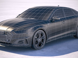 Audi A5 Sportback 2020 Modello 3D