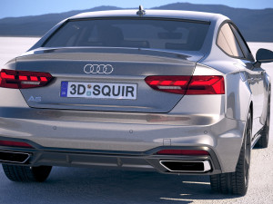 Audi A5 Sportback S-line 2020 3D-Modell
