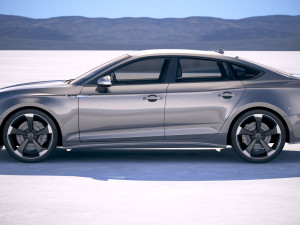 Audi A5 Sportback S-line 2020 3D-Modell