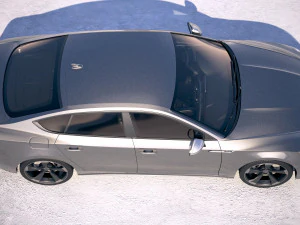 Audi A5 Sportback S-line 2020 3D Model