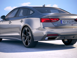 Audi A5 Sportback S-line 2020 3D-Modell