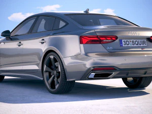 Audi A5 Sportback S-line 2020 3D Model