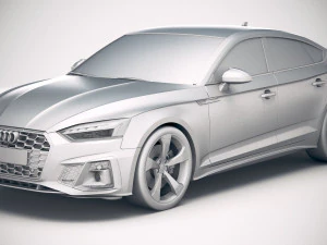 Audi A5 Sportback S-line 2020 3D Model