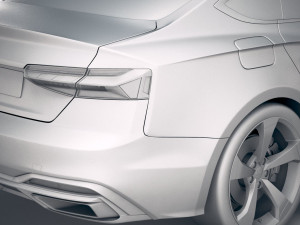 Audi A5 Sportback S-line 2020 3D-Modell