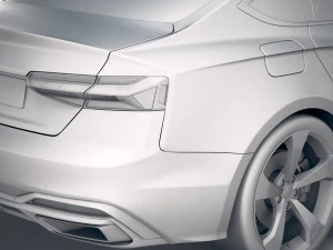 Audi A5 Sportback S-line 2020 3D Model