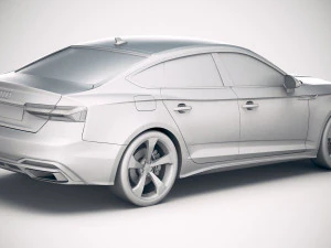 Audi A5 Sportback S-line 2020 3D Model