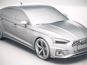 Audi A5 Sportback S-line 2020 3D Model