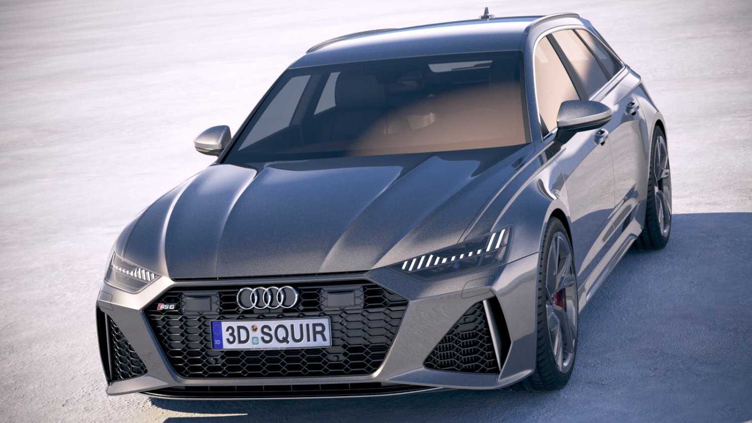 Audi Rs6 Avant 3d Model In Wagon 3dexport