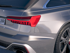 Audi RS6 Avant 2020 3D Модель