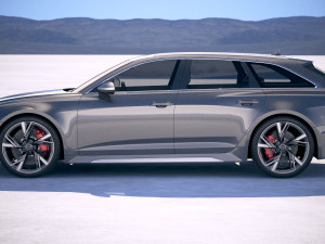 Audi RS6 Avant 2020 3D Модель
