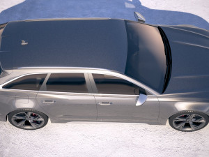 Audi RS6 Avant 2020 3D Модель