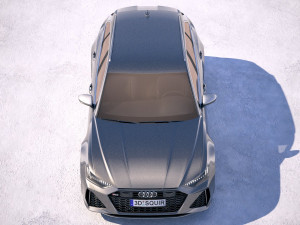 Audi RS6 Avant 2020 3D Модель