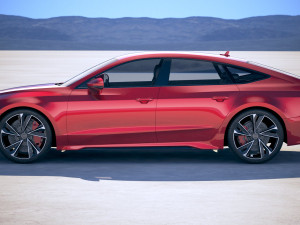 Audi RS7 Sportback 2020 3D Model