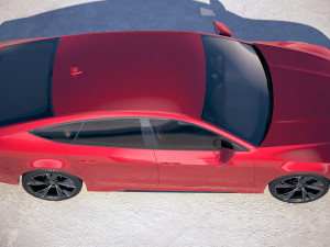 Audi RS7 Sportback 2020 3D Model