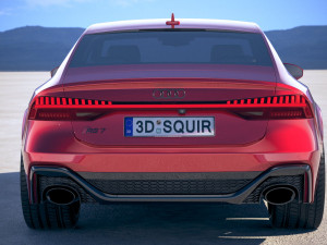 Audi RS7 Sportback 2020 3D Model