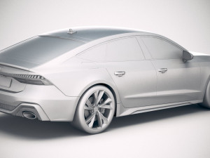 Audi RS7 Sportback 2020 3D Model