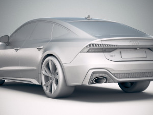 Audi RS7 Sportback 2020 3D Model