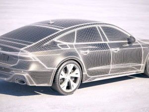 Audi RS7 Sportback 2020 3D Model