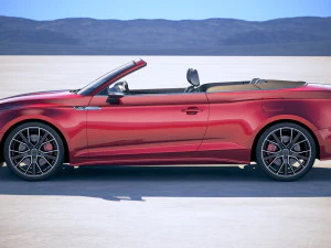 Audi S5 Cabrio 2020 3D Model