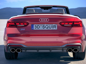 Audi S5 Cabrio 2020 3Dモデル
