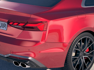 Audi S5 Coupe 2020 3Dモデル