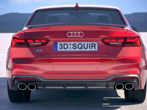 Audi S5 Coupe 2020 3D Model