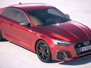 Audi S5 Coupe 2020 3Dモデル