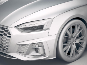 Audi S5 Coupe 2020 3Dモデル