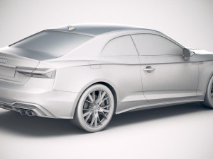 Audi S5 Coupe 2020 3Dモデル